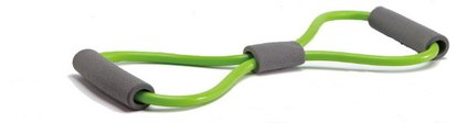 LIVEUP soft expander, ósemka, poziom trudności Medium – zielony, 1 szt.