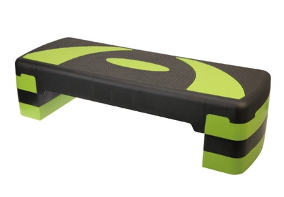 LIVEUP Step schodek 78x30cm, czarno–zielony