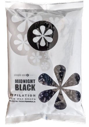 ziarenka wosku do depilacji - Midnight Black - 800g