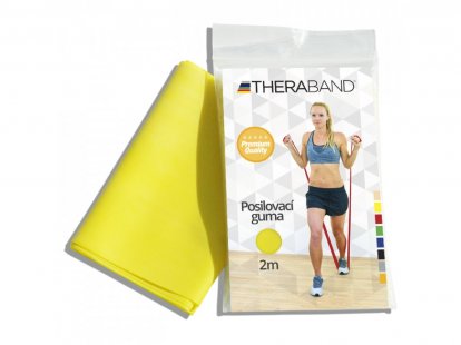 THERA-BAND guma do ćwiczeń 2 m, żółta, opór słaby