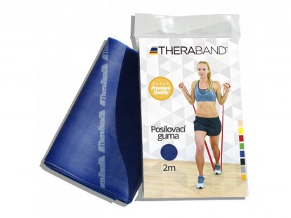 THERA-BAND guma do ćwiczeń 2 m, niebieska, opór extra mocny
