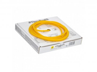 THERA-BAND Linka tubingowa 7,5 m, żółta, opór słaby