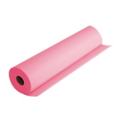 Rolka włókniny - różowa - szerokość 60cm, długość 50m, 30g