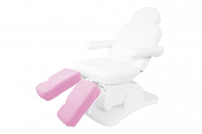 Pokrowiec frotte na podnóżki fotela pedicure – para – A3 – różowy