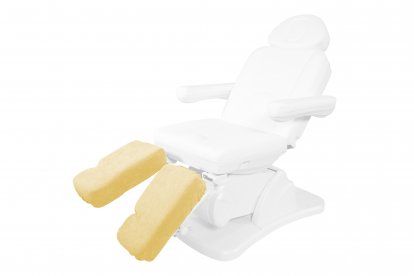 Pokrowiec frotte na podnóżki fotela pedicure – para – A3 – żółty