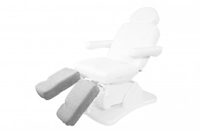 Pokrowiec frotte na podnóżki fotela pedicure – para – A3 – szary