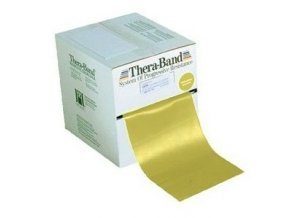 THERA-BAND guma do ćwiczeń 45,5 m, beżowa, opór bardzo słaby