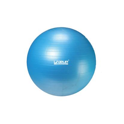 LIVEUP Gym Ball Anti-Burst Piłka gimnastyczna 55 cm – niebieska