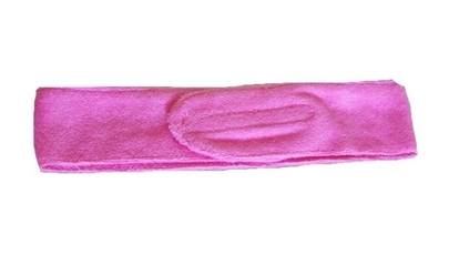 Opaska kosmetyczna frotte – czarna