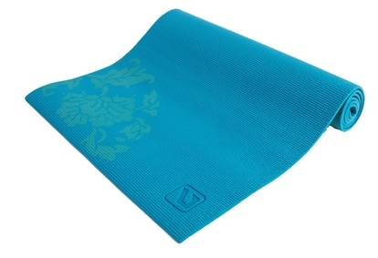 LIVEUP Yoga Karimata z nadrukiem 173 x 61 x 0,6cm/1300G cm – niebieska
